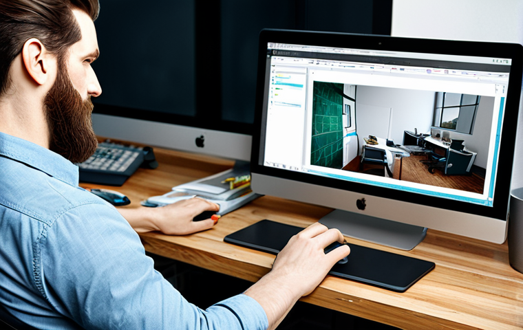 패션디자인 전공자의 직무 전환 팁 - "A businesswoman in a modest business suit, smiling confidently in a modern office, fully clothed, a...