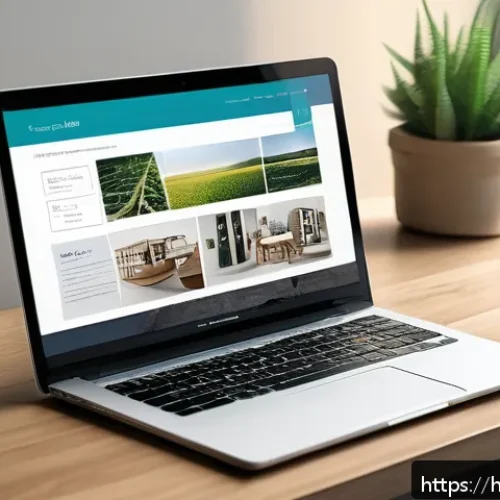 Home 30 패션디자인 포트폴리오 샘플 작성법 - A modern fashion portfolio layout scene showing a clean, minimalist digital interface on a laptop sc...